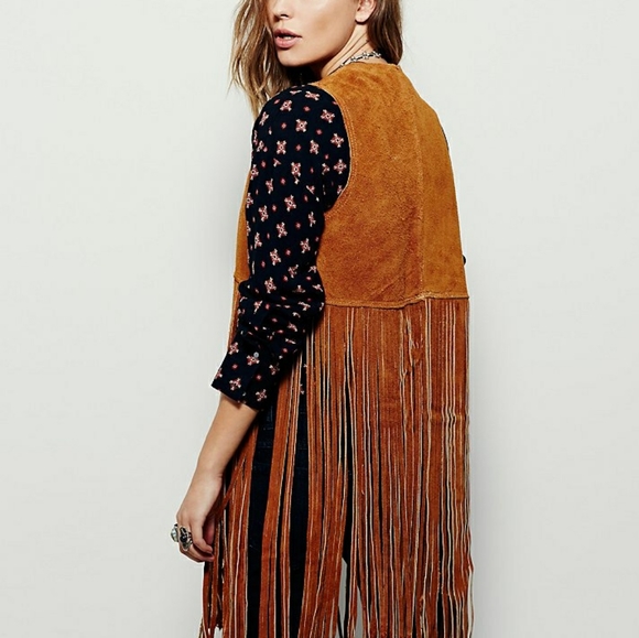 Suede fringe vest - Picture 3 of 5